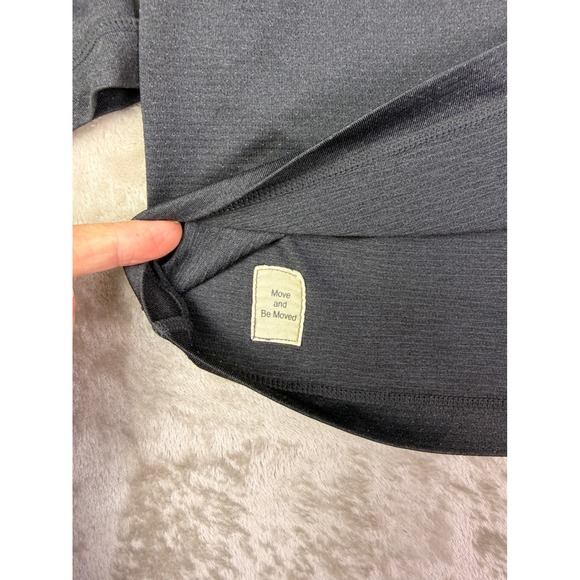 VUORI Mens Tradewind Performance Gray Long Sleeve Size XL TShirt Activewear - Picture 7 of 8